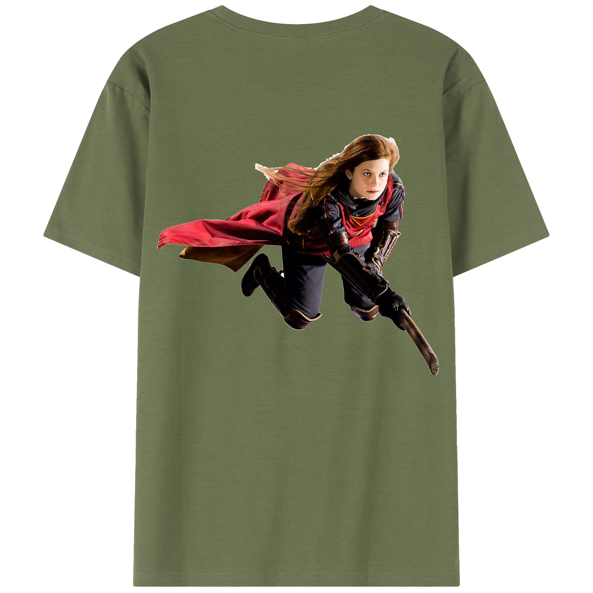 （画像用） Harry Potter ハリー・ポッターシリーズ 綿100％半袖Tシャツ（背面プリント）